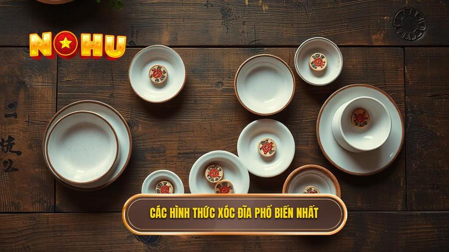 Các hình thức xóc đĩa phổ biến nhất