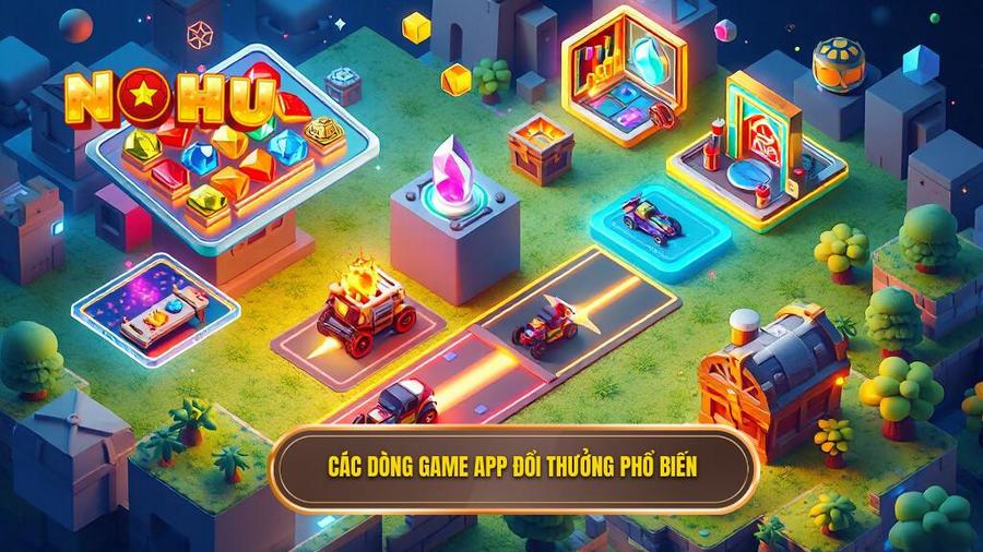 Các dòng game app đổi thưởng phổ biến
