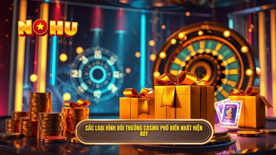 2. Các loại hình đổi thưởng casino phổ biến nhất hiện nay
