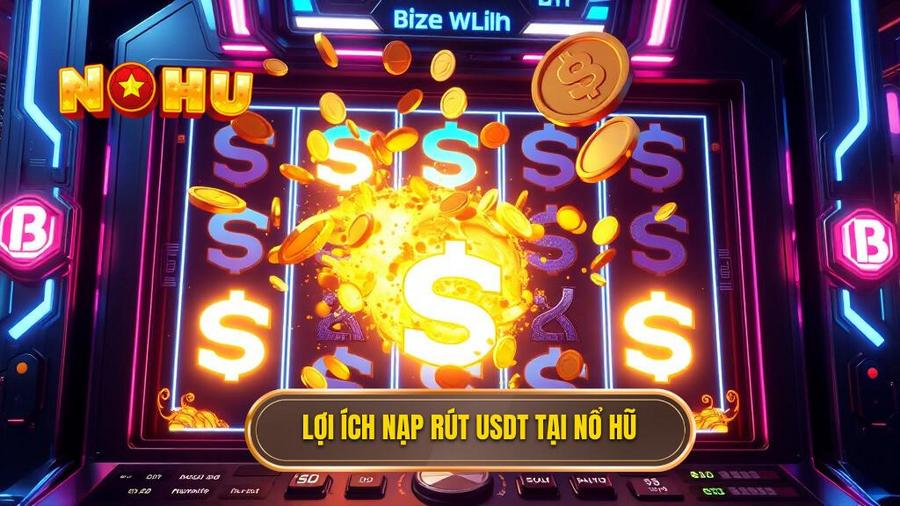 Lợi ích vượt trội khi tham gia Nổ hũ hỗ trợ nạp rút USDT tại NỔ HŨ