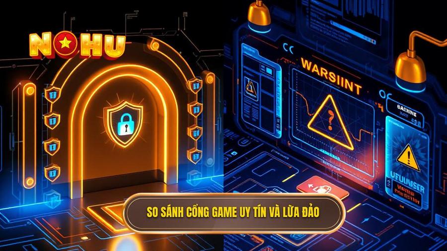 3. So sánh cổng game uy tín và lừa đảo